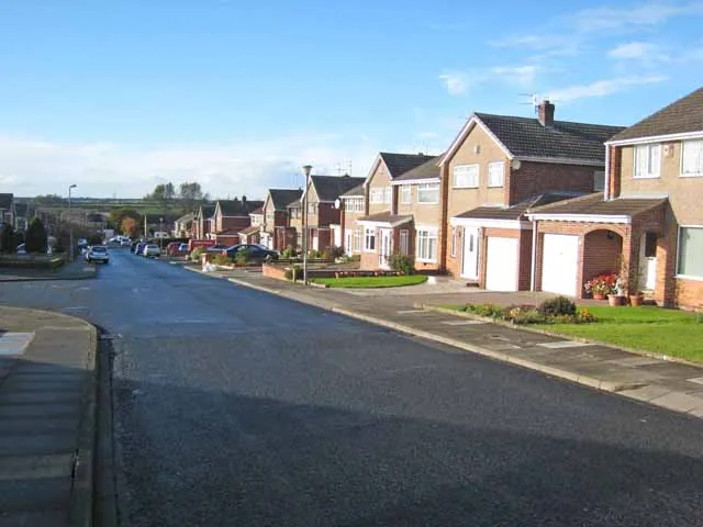 Spalding Road on the Fens estate, Hartlepool